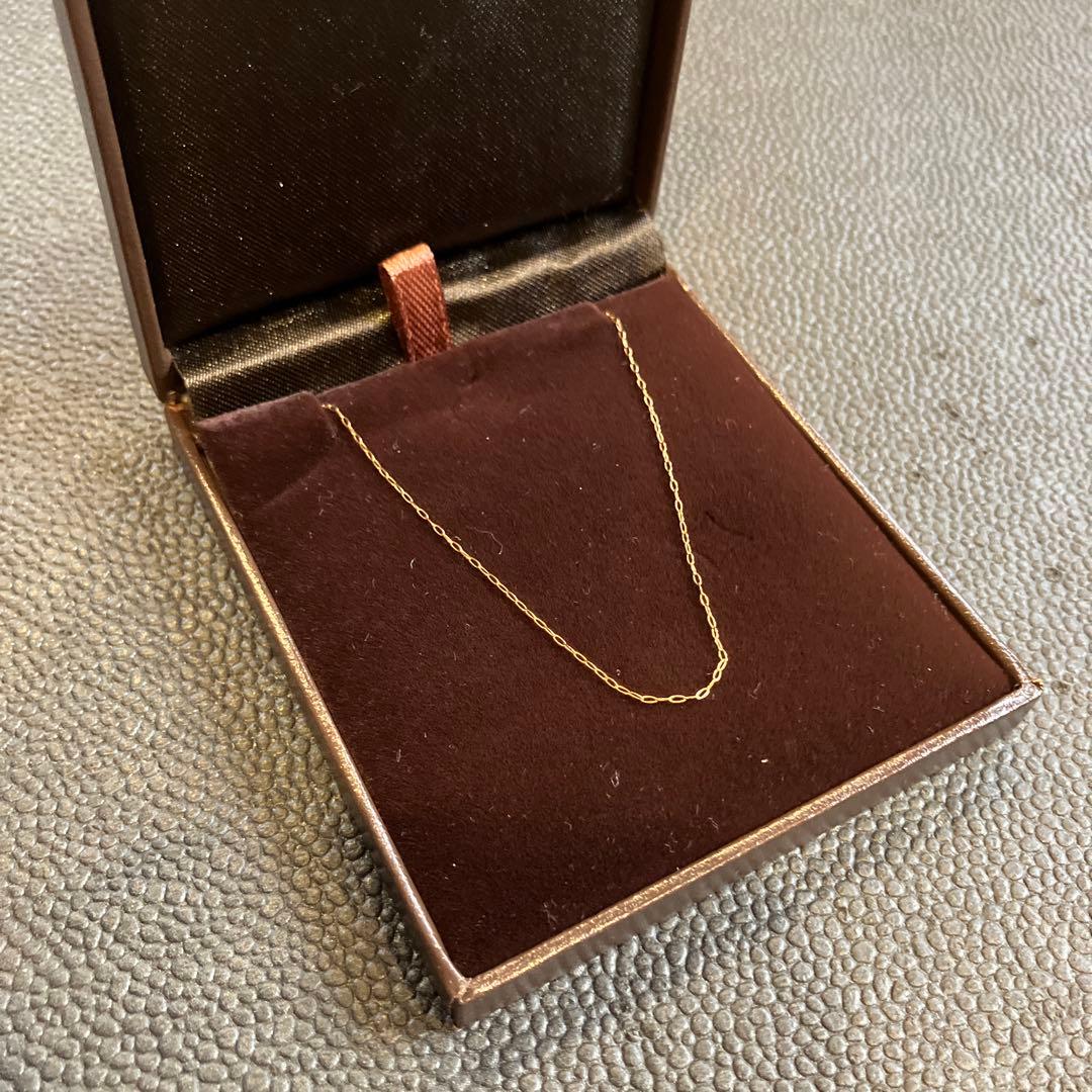 ネックレス 18金 Ｋ１８ K18 42センチ