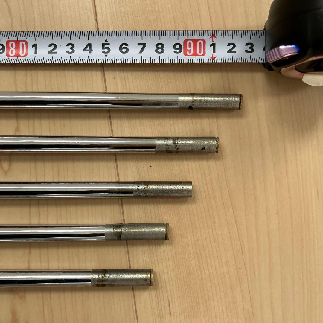 モーダス115Sアイアンシャフト5本（6〜P）