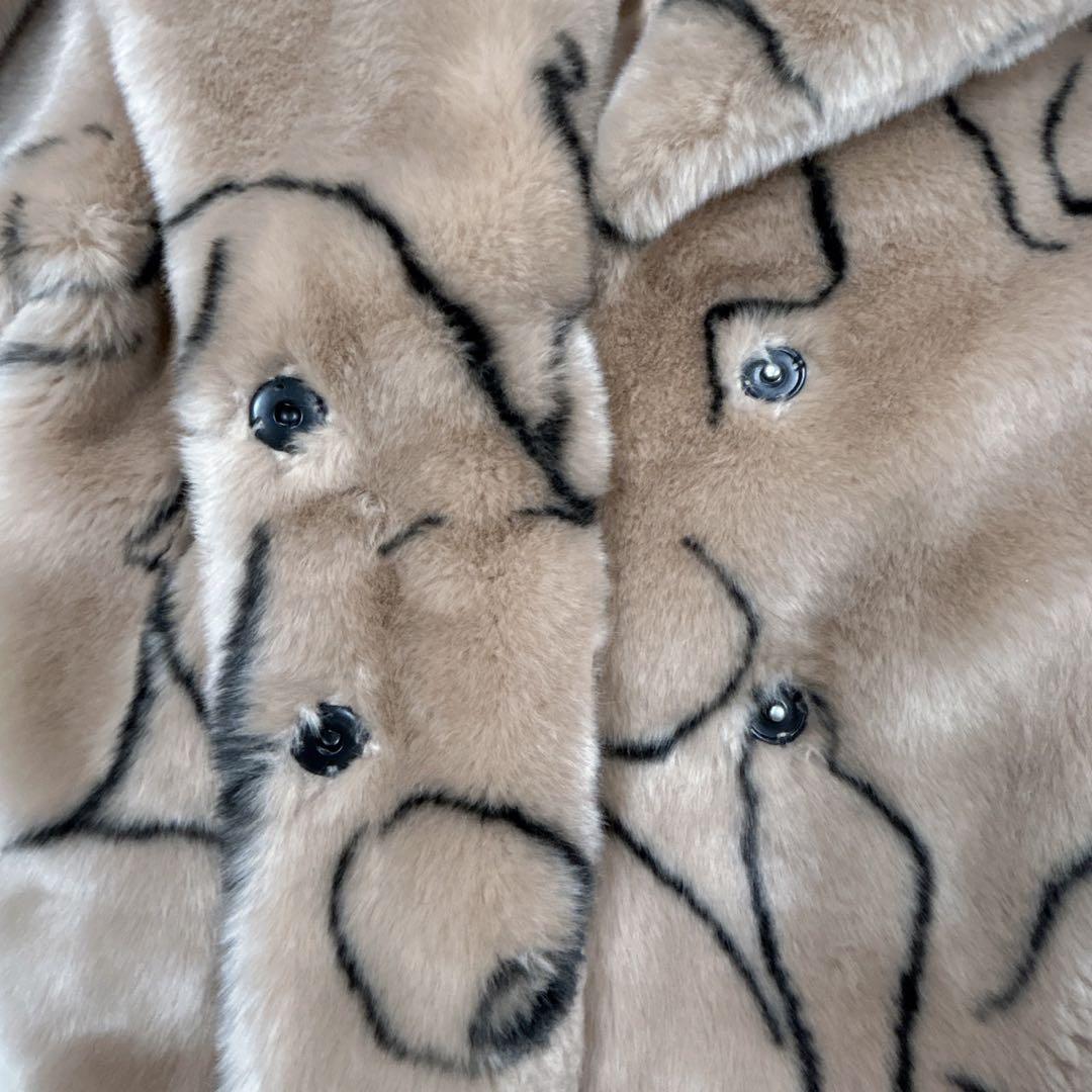 【新品✨】定価4.2万 jakke RITA フェイクファーコート　Mサイズ