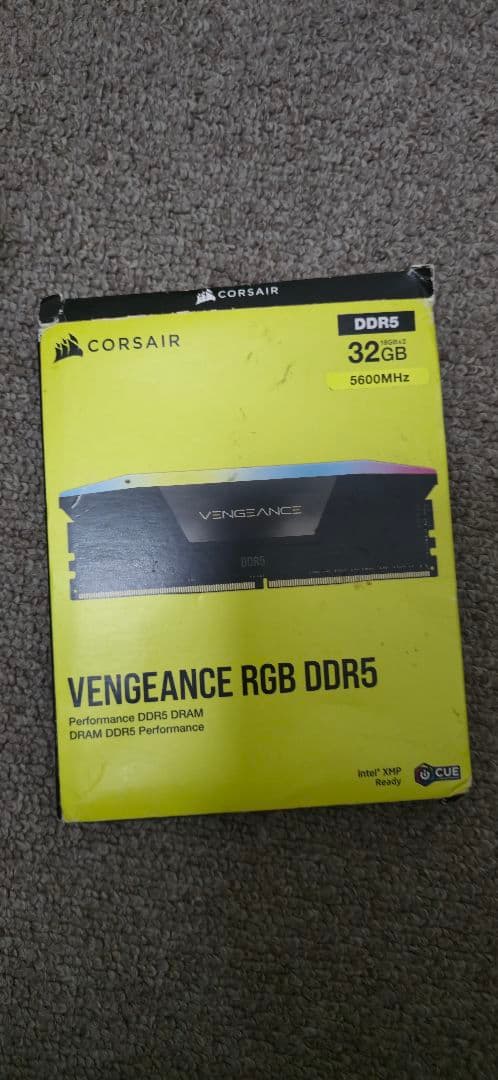 グラフィックボード・グラボ・ビデオカード Corsair Vengeance RGB DDR5 32GB 5600MHz