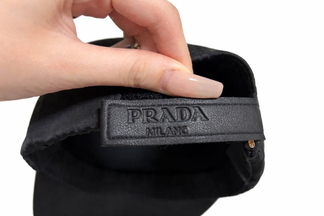 美品】PRADA ナイロンキャップ（Ｍサイズ)