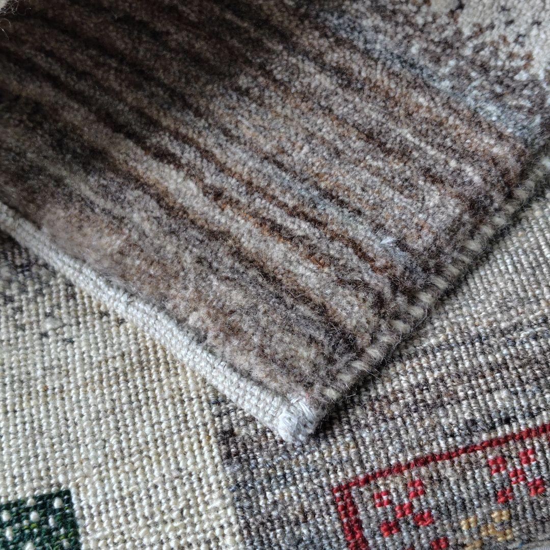 ギャッペ ゾランヴァリギャッベ ラグ カーペット ウール 手織り美品