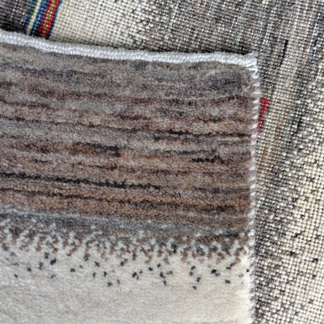 ギャッペ ゾランヴァリギャッベ ラグ カーペット ウール 手織り美品