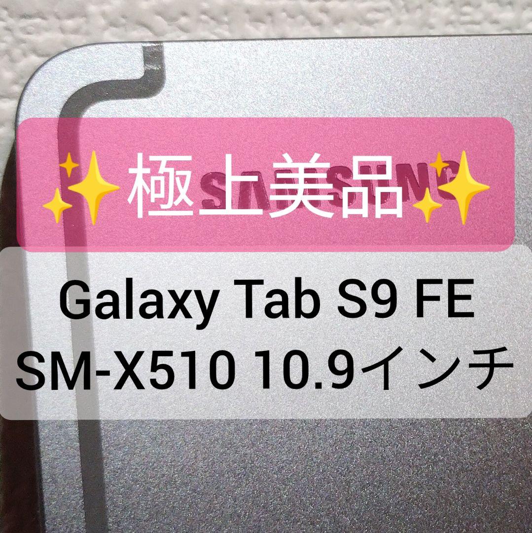 ★極上美品★ Galaxy Tab S9 FE (本体とSペン) 10.9インチ