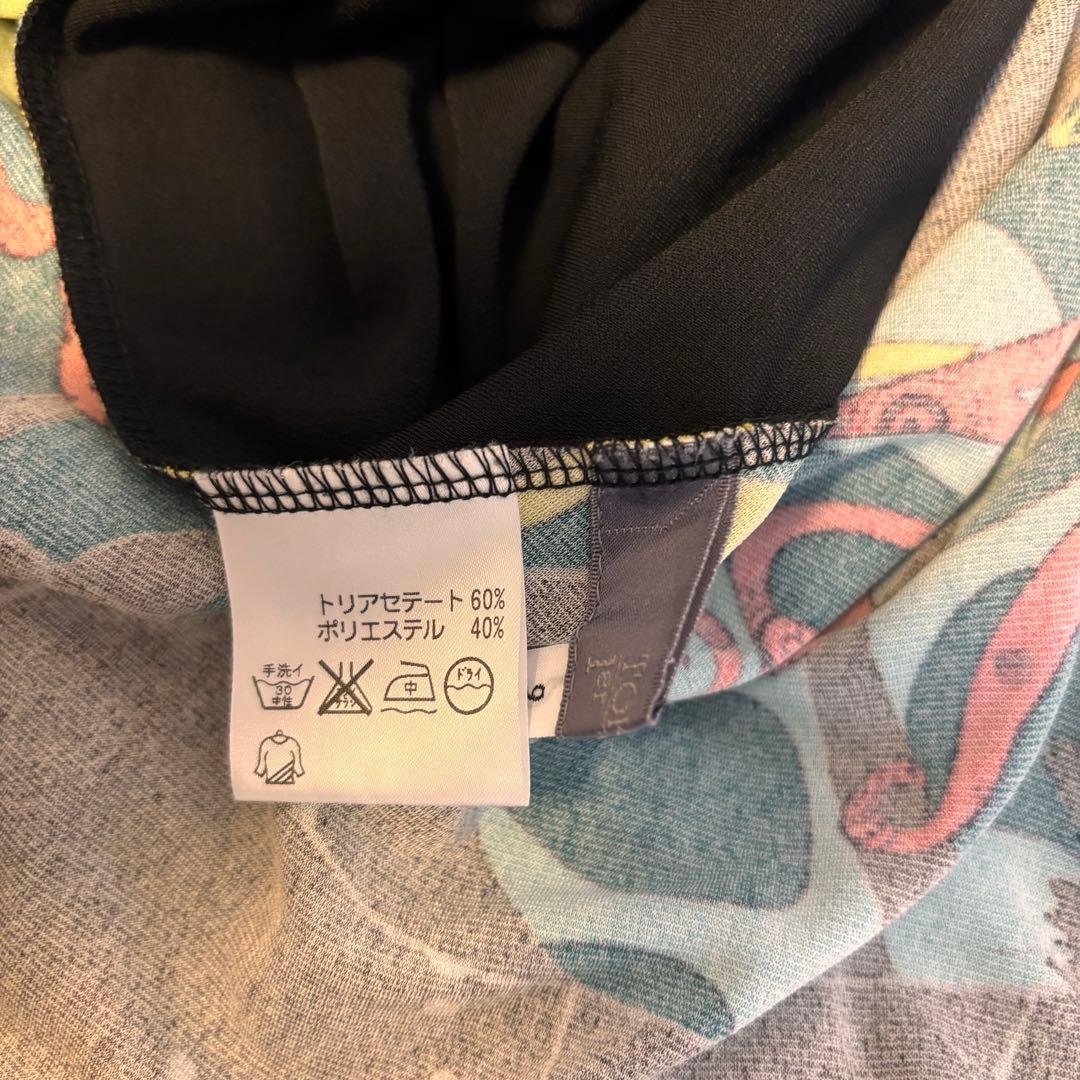 トクコ・プルミエヴォルTOKUKO 1er Vol チュニックうさぎライオン黒9