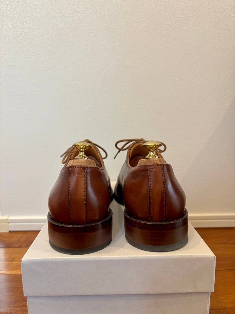 【CENTENÁRIO（センテナリオ）】ウィングチップ ドレスシューズ ブラウン