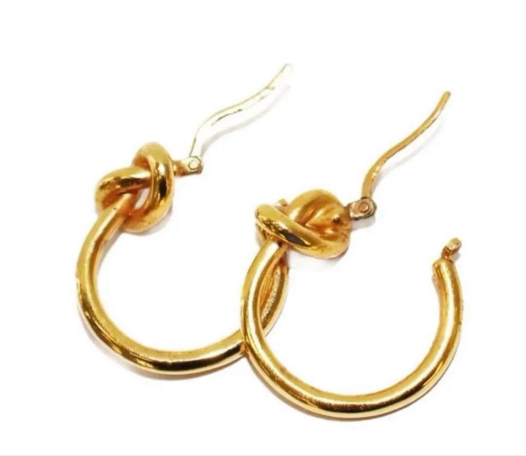 セリーヌ　CELINE フープピアス