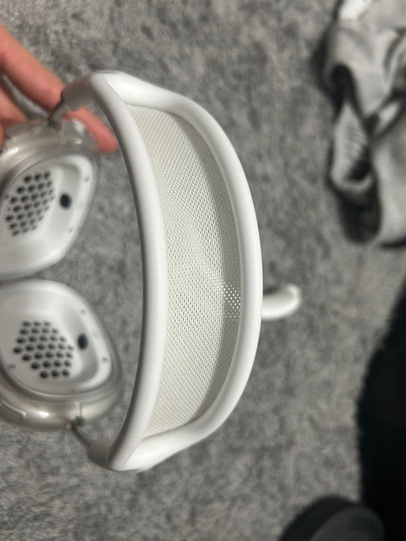 AirPods Max シルバー 本体 イヤーカップ付き