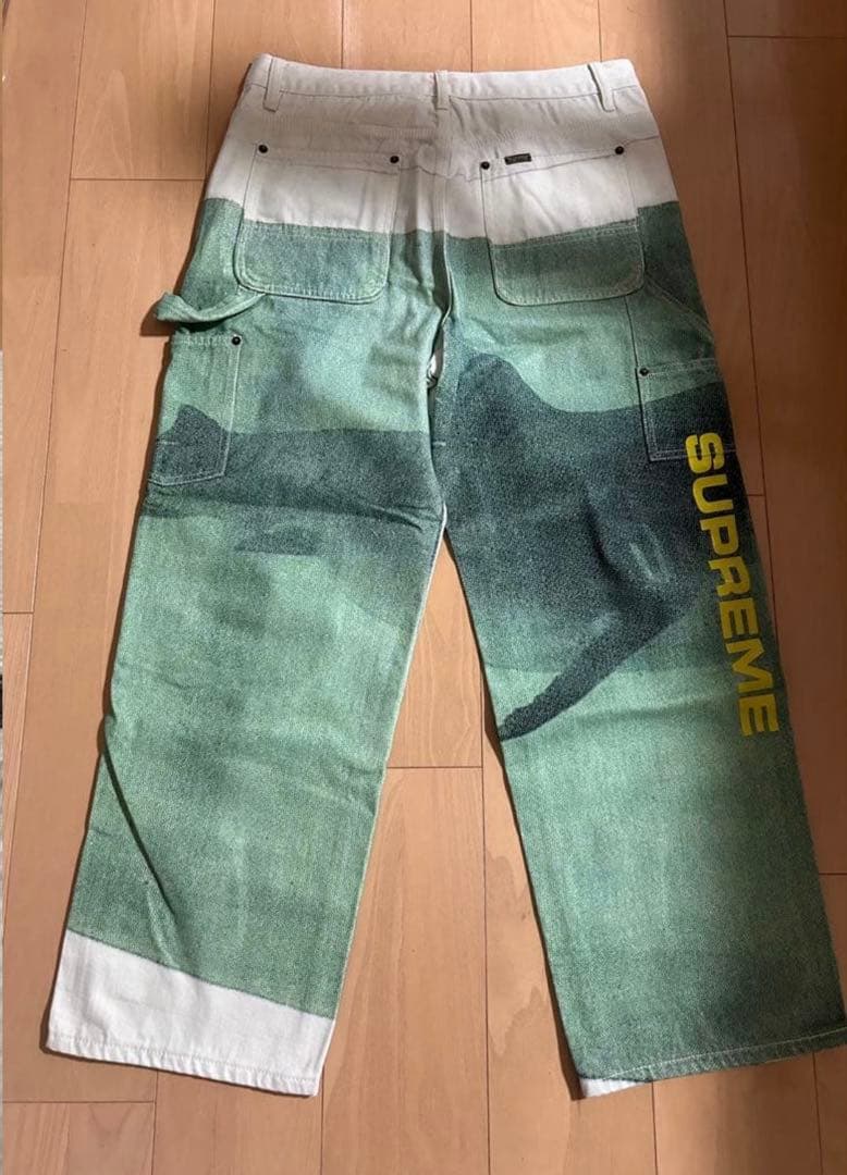 Supreme × Darmien Hirst Painter Jeans