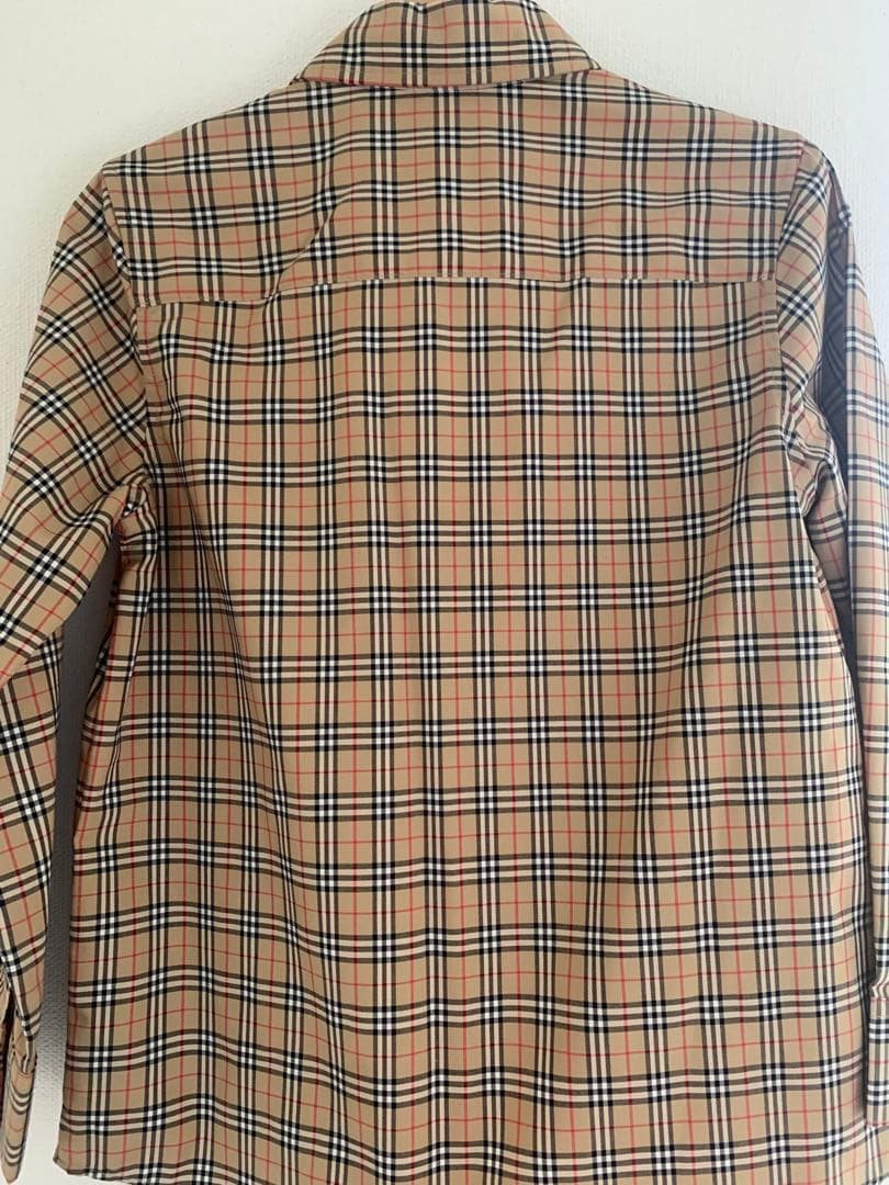 『新品・未使用』BURBERRY チェック柄 長袖シャツ