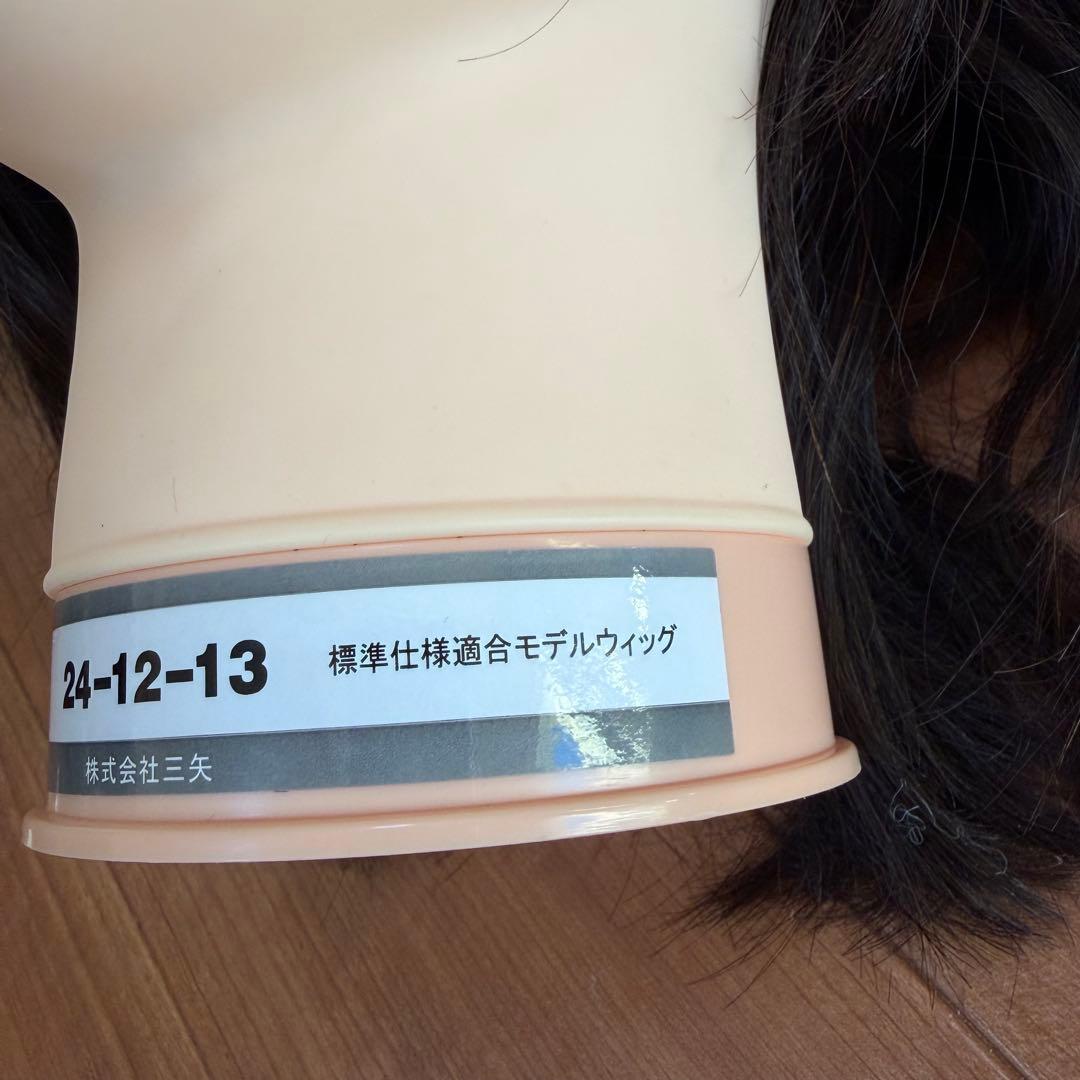 美容師国家試験 実技試験対応 練習用 新品2体 標準仕様適合モデル 使用済2体