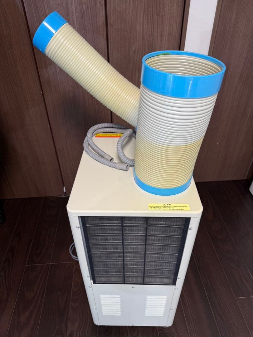 ナカトミ（NAKATOMI）排熱ダクト付スポットクーラー　　　SAC-408N