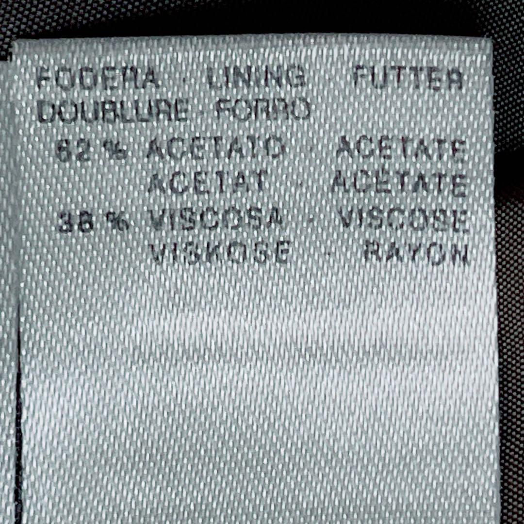 マックスマーラ Ｌ相当【白タグ】　ヴァージンウールジャケット　グレー　ストライプ