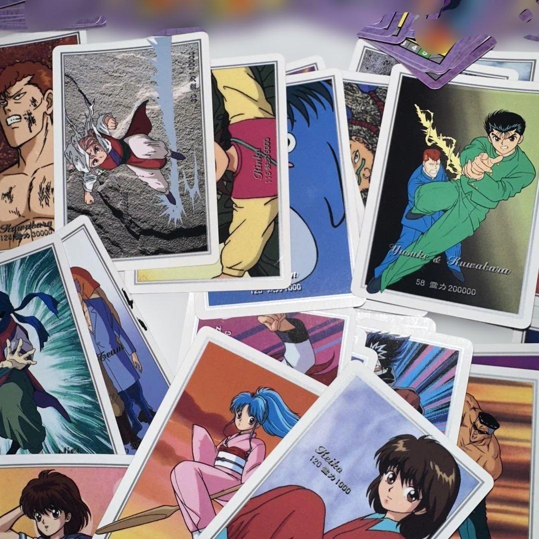 幽遊白書 トレーディングカード セット カードダス 97枚セット