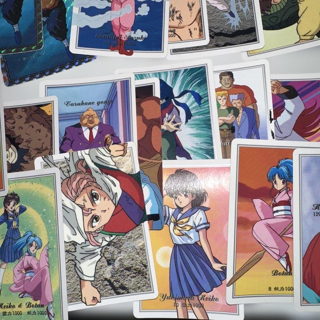 幽遊白書 トレーディングカード セット カードダス 97枚セット