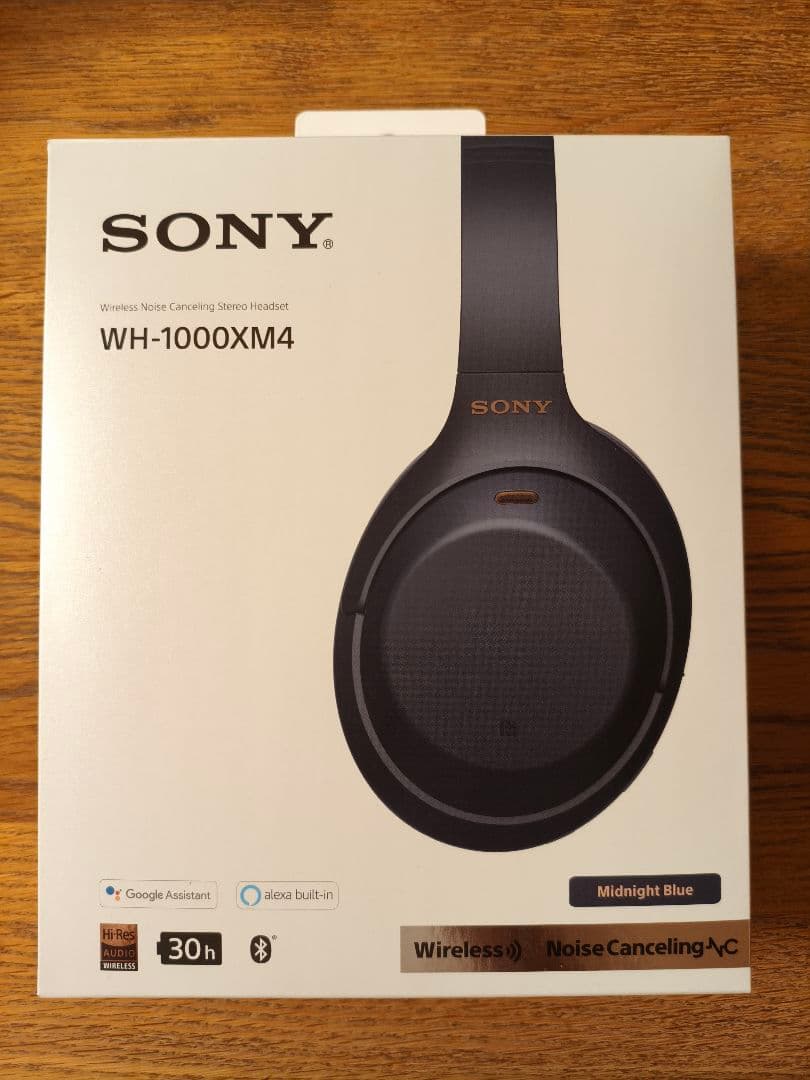 【限定色】SONY WH-1000XM4 ヘッドフォン ミッドナイトブルー