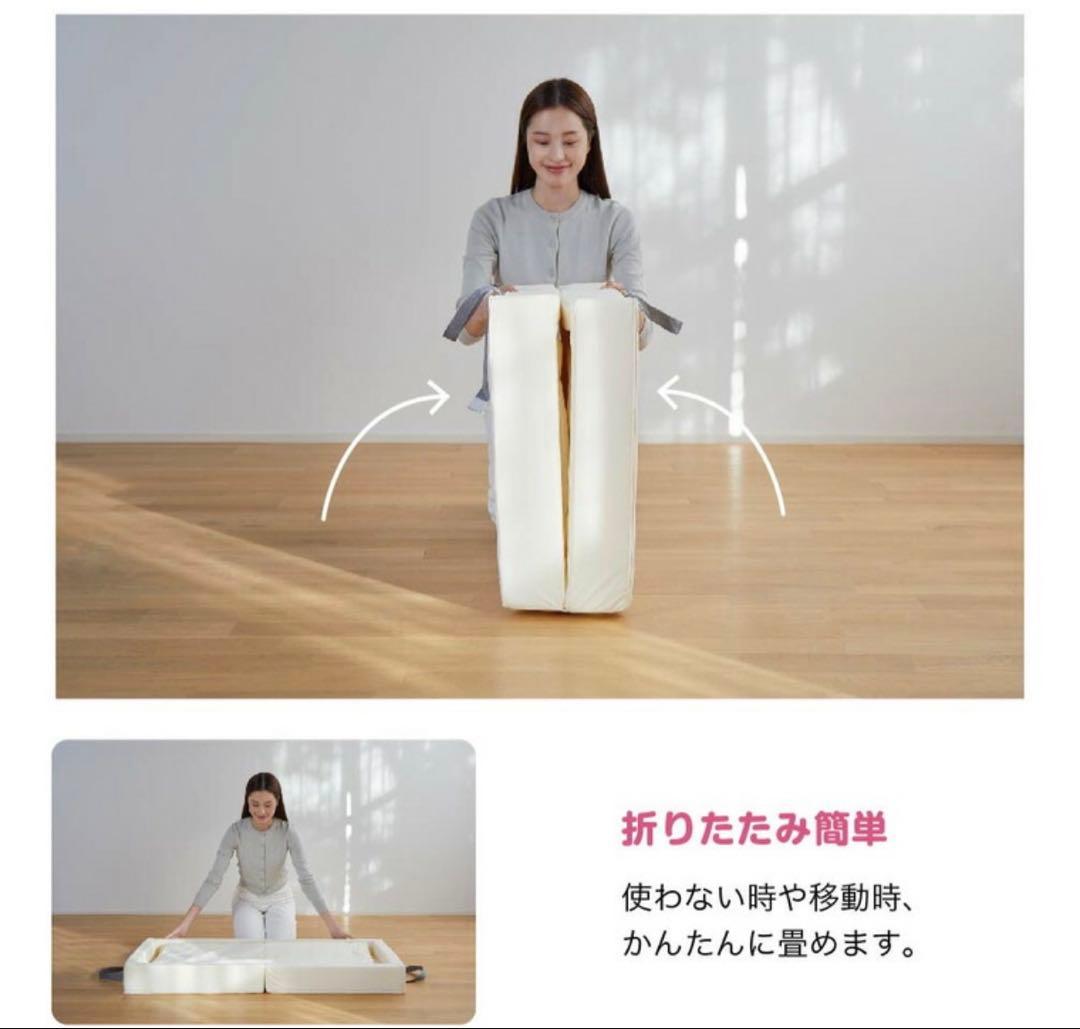 KATOJI 折りたたみベビー布団セット 70x120cm