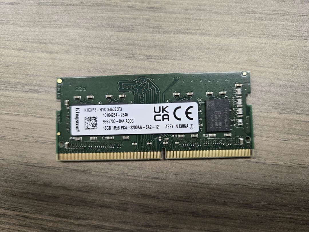 DDR4 PC用メモリ 16GBx2枚 PC4-3200AA-SA2-12