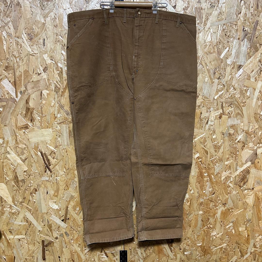 talonジップ CARHARTT ダブルニー ビッグサイズ ブラウンダック