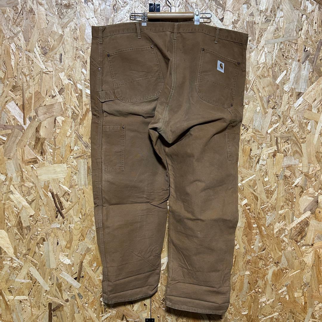 talonジップ CARHARTT ダブルニー ビッグサイズ ブラウンダック
