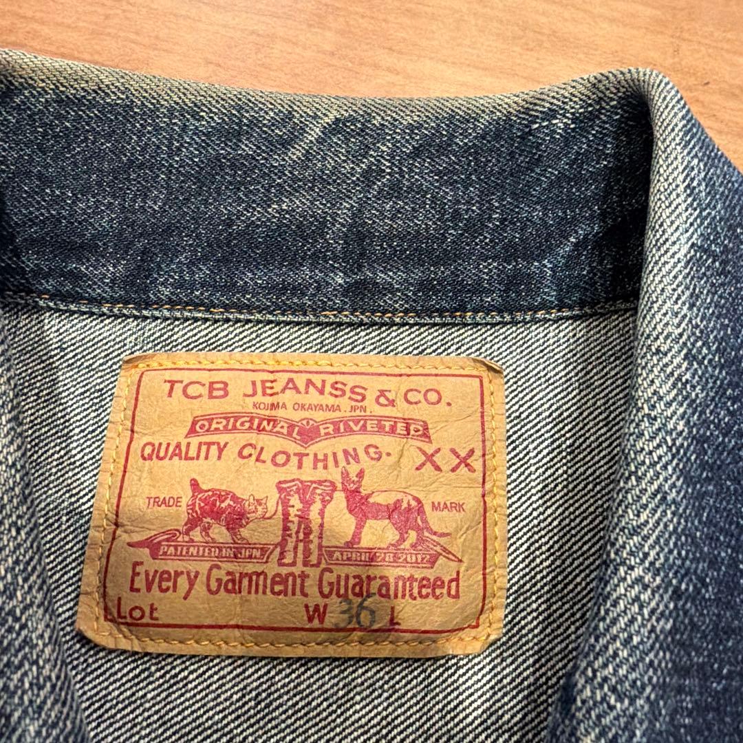 TCB jeans tcbジーンズ　50sジャケット36 旧タイプ