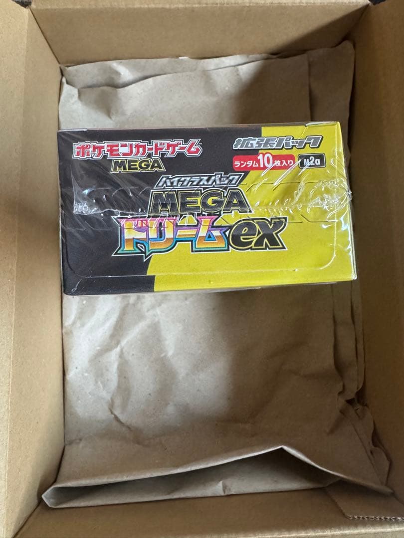 【シュリンク付】ポケモンカードMEGAドリーム ex　1BOX