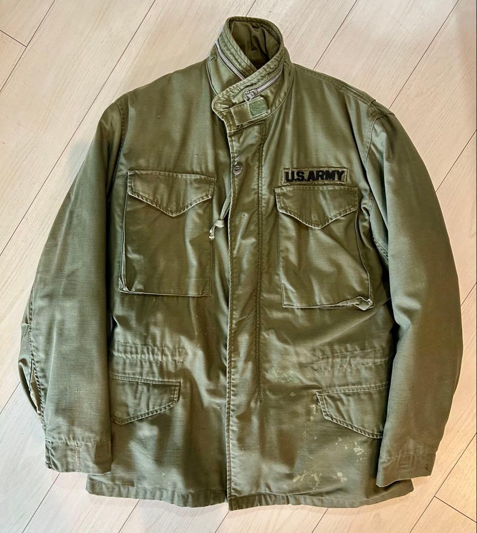 60'sU.S. ARMY M65フィールドジャケット1st.米軍実物ライナー付