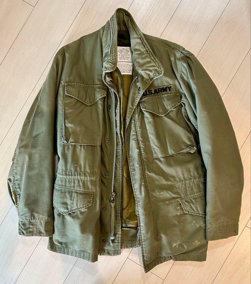 60'sU.S. ARMY M65フィールドジャケット1st.米軍実物ライナー付