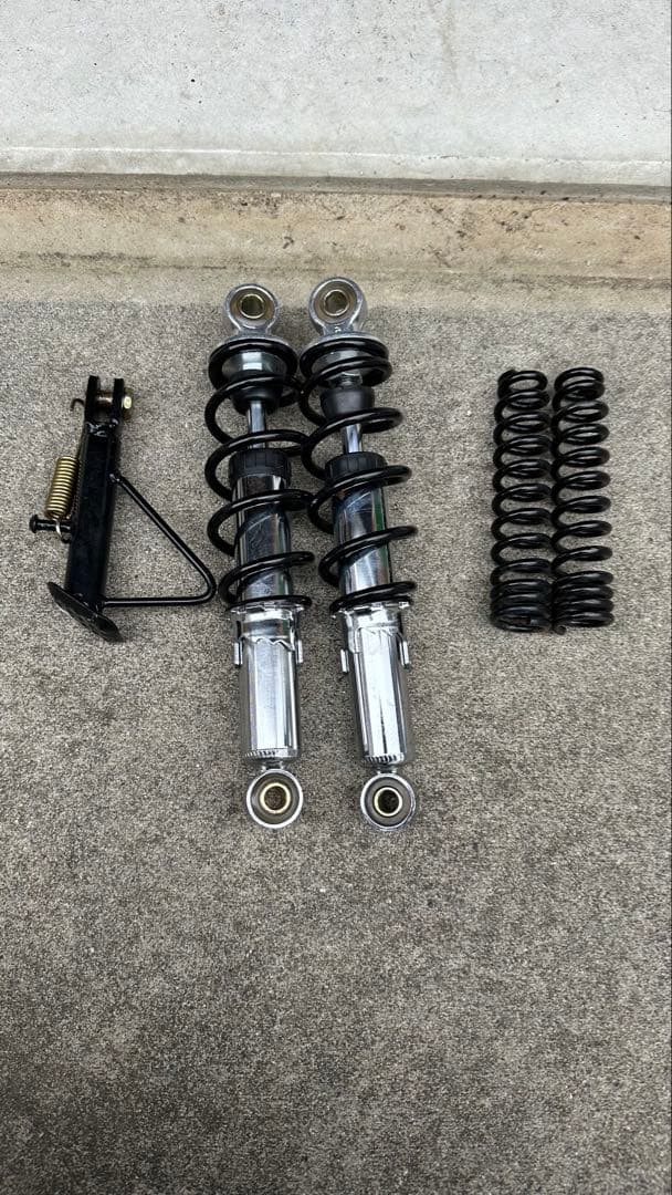 カブ　ローダウンコイル、サス、 スタンドセット