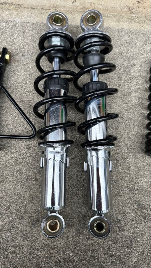 カブ　ローダウンコイル、サス、 スタンドセット