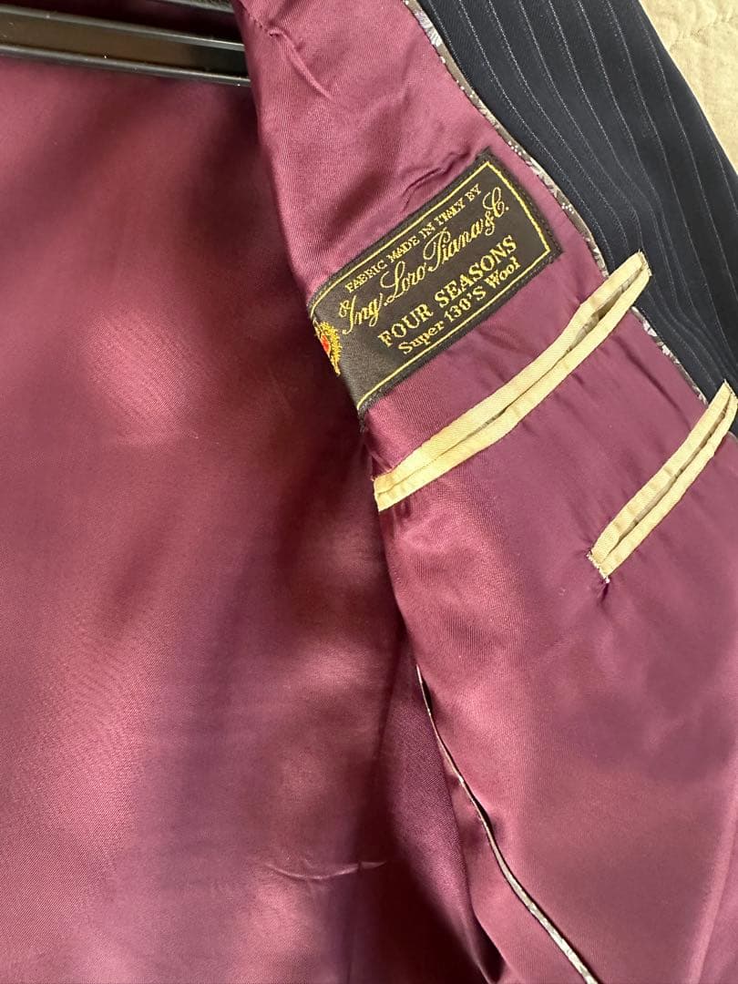 ポールスミス　3ピースネイビー スーツ