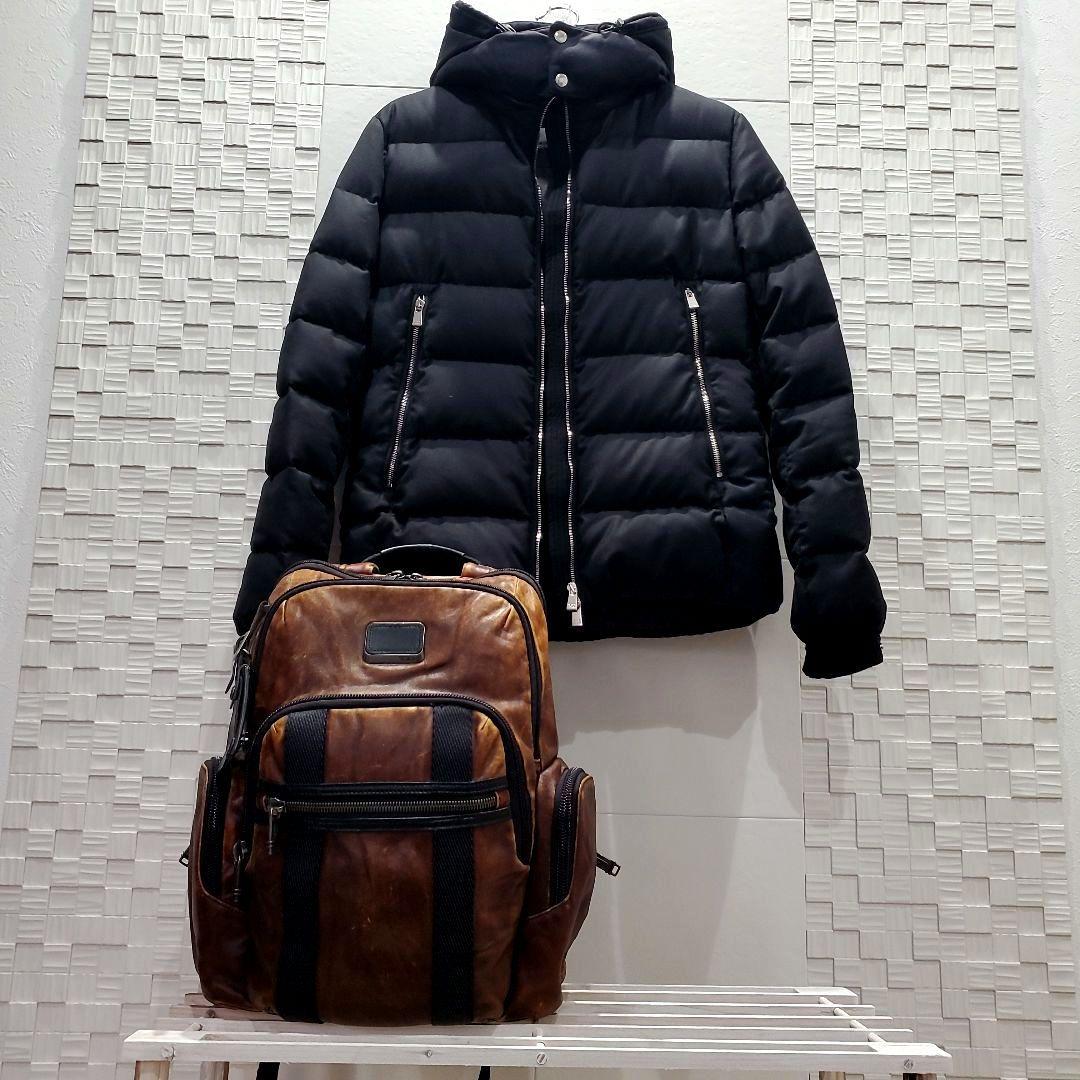 【希少カラー、本革】TUMI NORMAN BACKPACK ダークブラウン