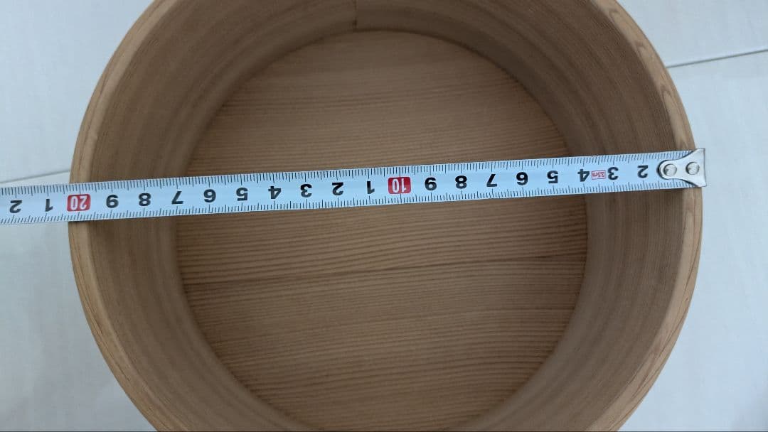 曲げわっぱ無塗装　おひつ　秋田杉　３合