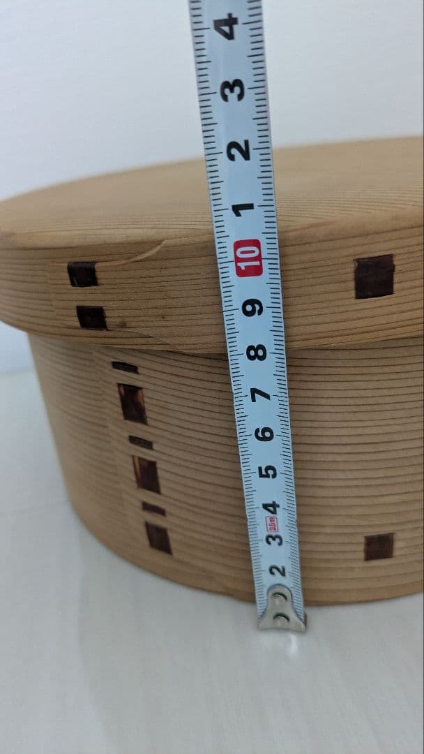 曲げわっぱ無塗装　おひつ　秋田杉　３合