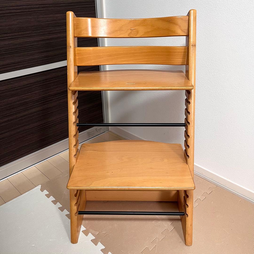 正規品【ナチュラル】ストッケ トリップトラップ シリアル3