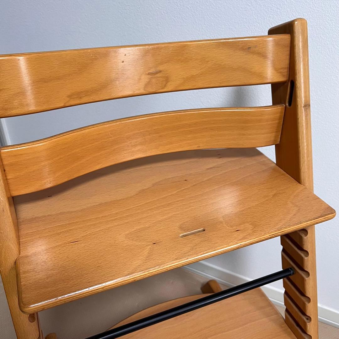 正規品【ナチュラル】ストッケ トリップトラップ シリアル3