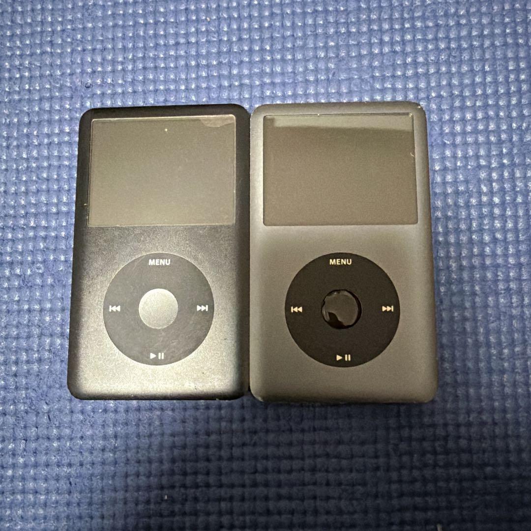 iPod クラシック シルバー160GB＋ブラック80GB 本体セット ジャンク
