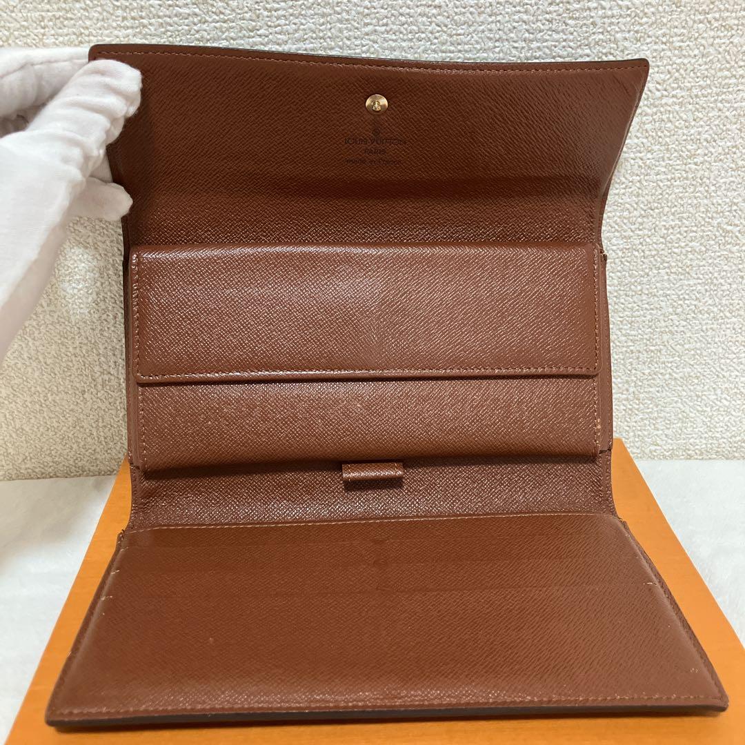 ✨美品・鑑定済✨ルイヴィトン トレゾールインターナショナルモノグラム 折り財布