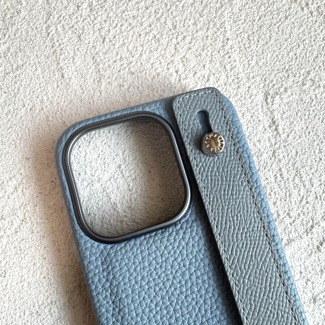 BONAVENTURA ボナベンチュラ iPhone15proケース ブルー