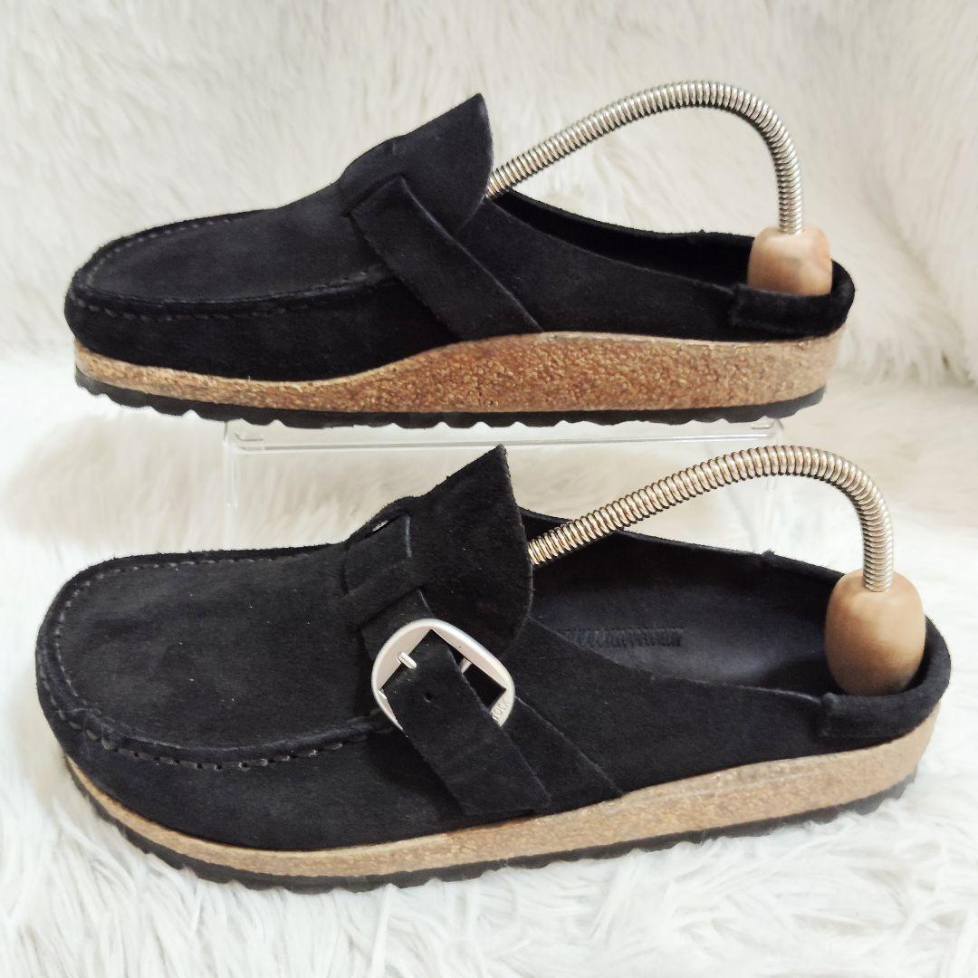 美品！ビルケンシュトック バックリー 37/24 黒 補色済 最終価格