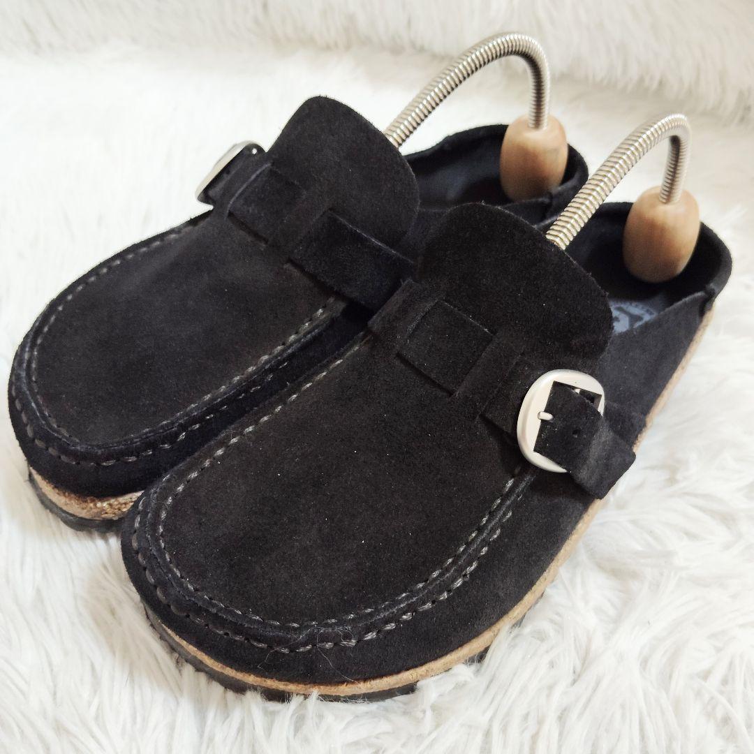 美品！ビルケンシュトック バックリー 37/24 黒 補色済 最終価格
