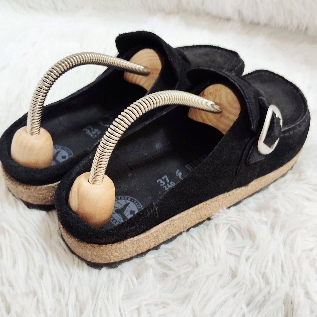 美品！ビルケンシュトック バックリー 37/24 黒 補色済 最終価格