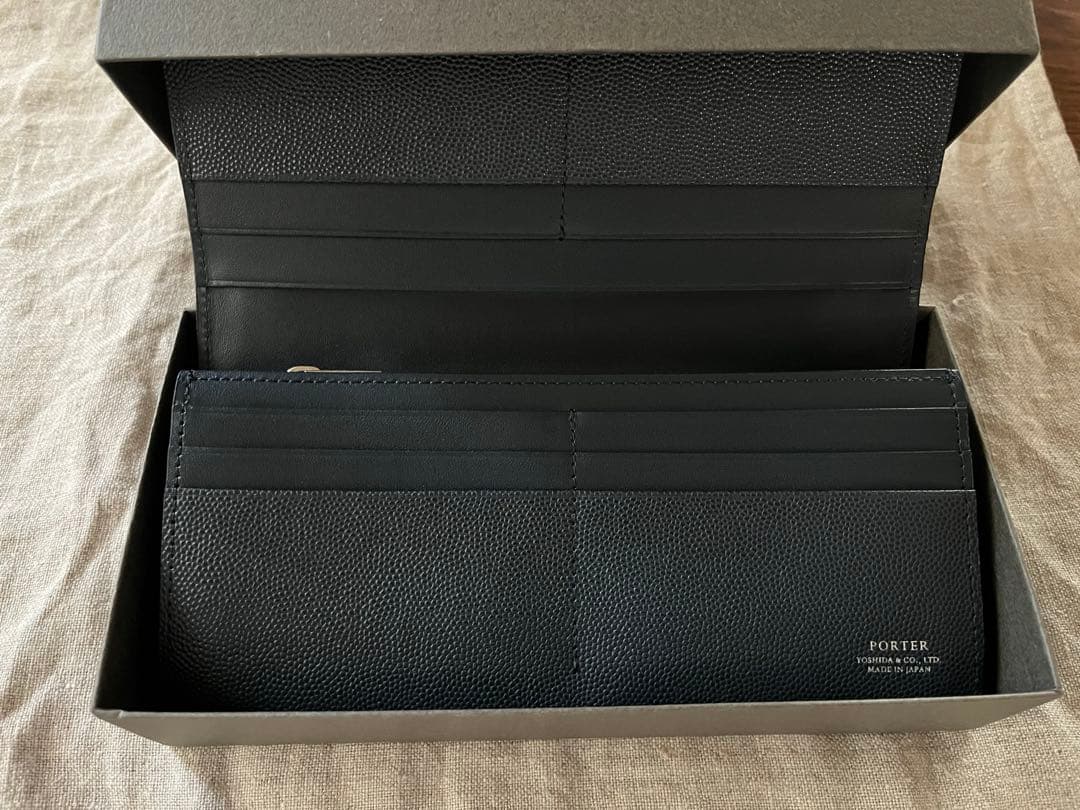 PORTERネイビー 財布 型番030-03083 日本製