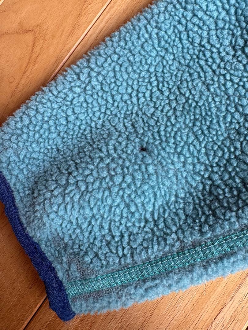 90's patagonia M ベビーレトロカーディガン シーグリーン