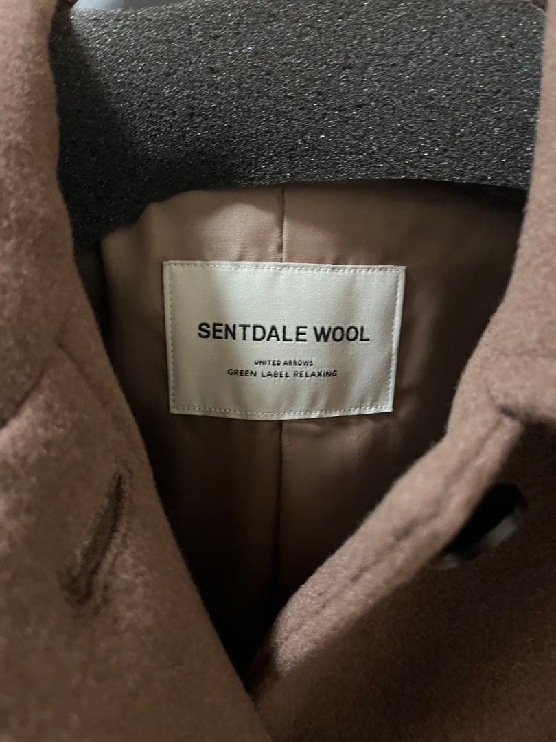 green label SENTDALE WOOL ミドル コート