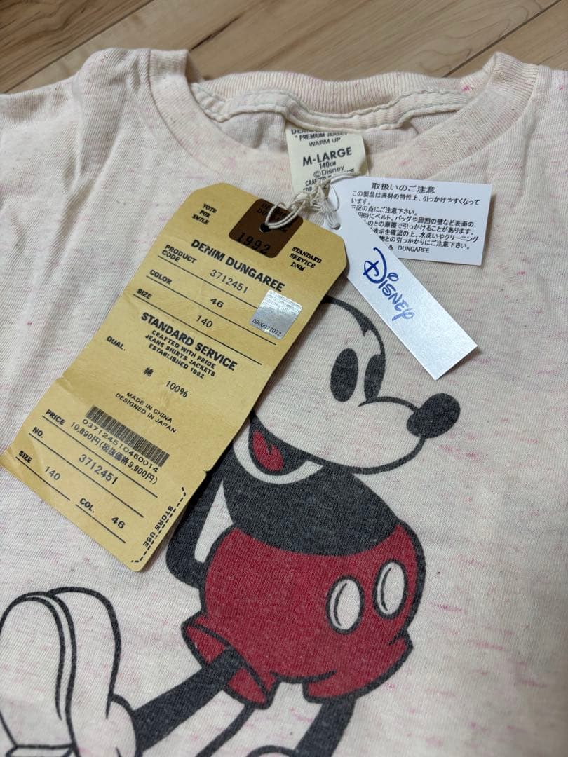 トップス DENIMDUNGAREEHollywoodStudios Mickey TEE
