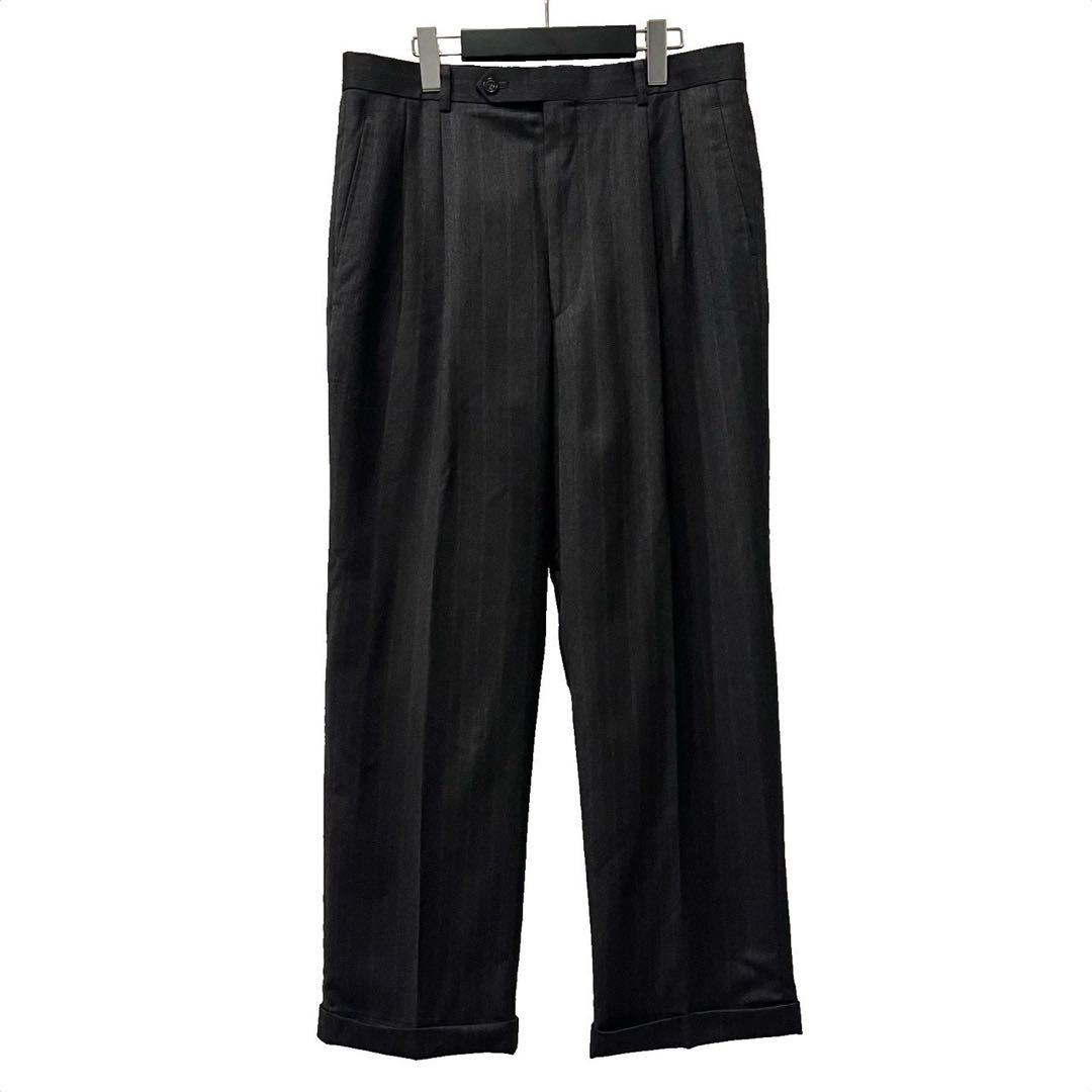 90s Christian DIOR ウールスラックス 名作 HOMME