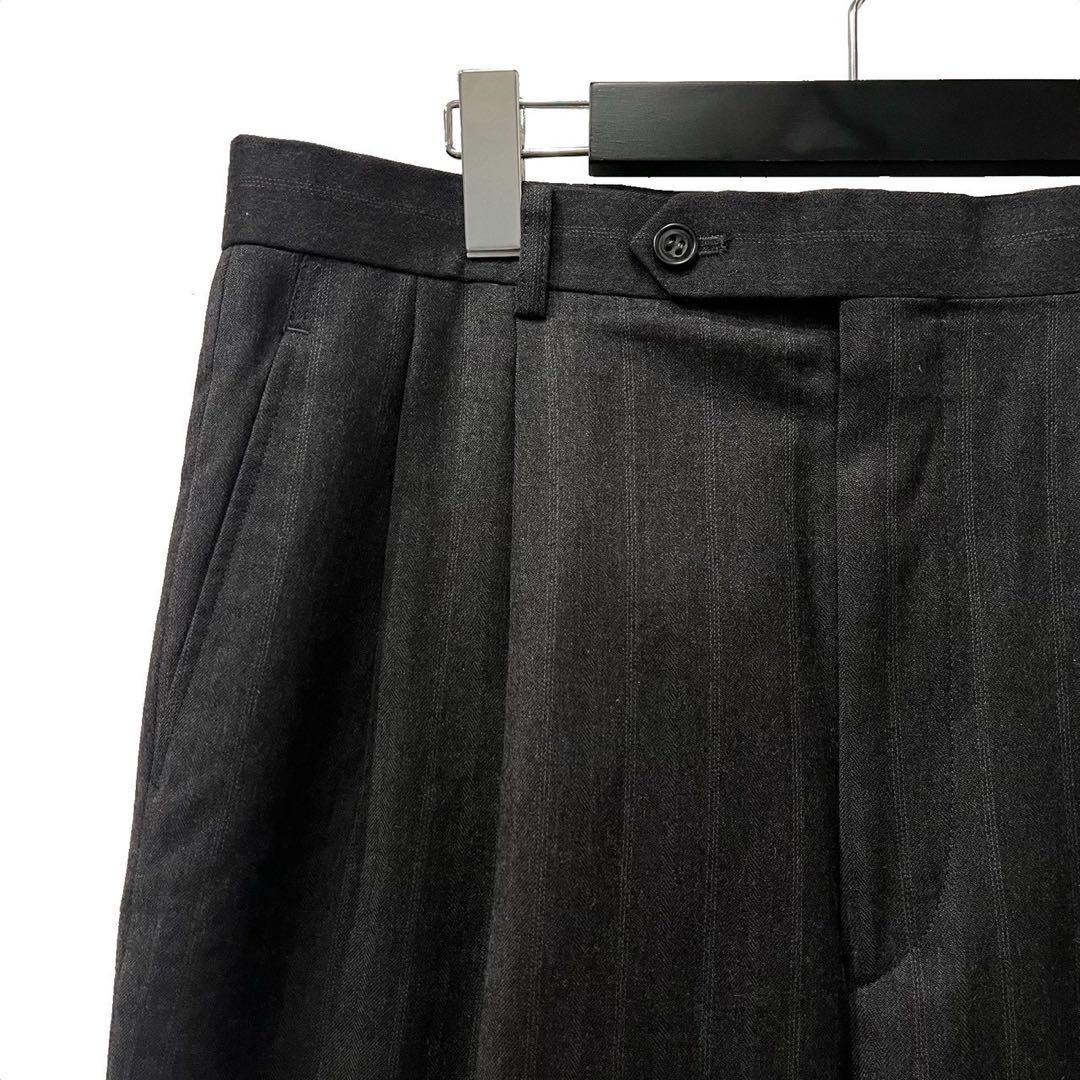 90s Christian DIOR ウールスラックス 名作 HOMME