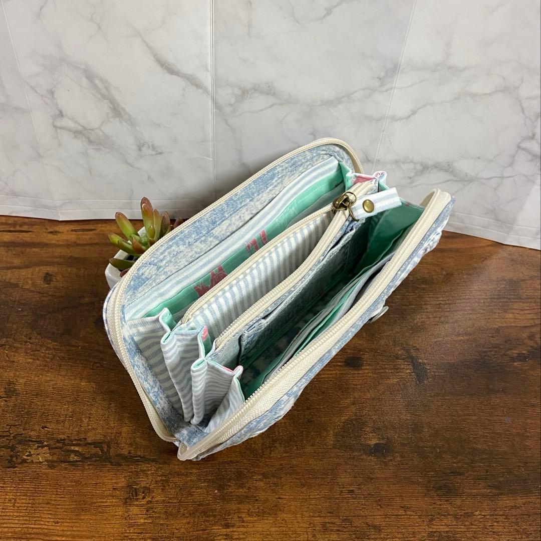 専用*No.41 デニムリメイク【お財布・ショルダーバッグ】ハンドメイド