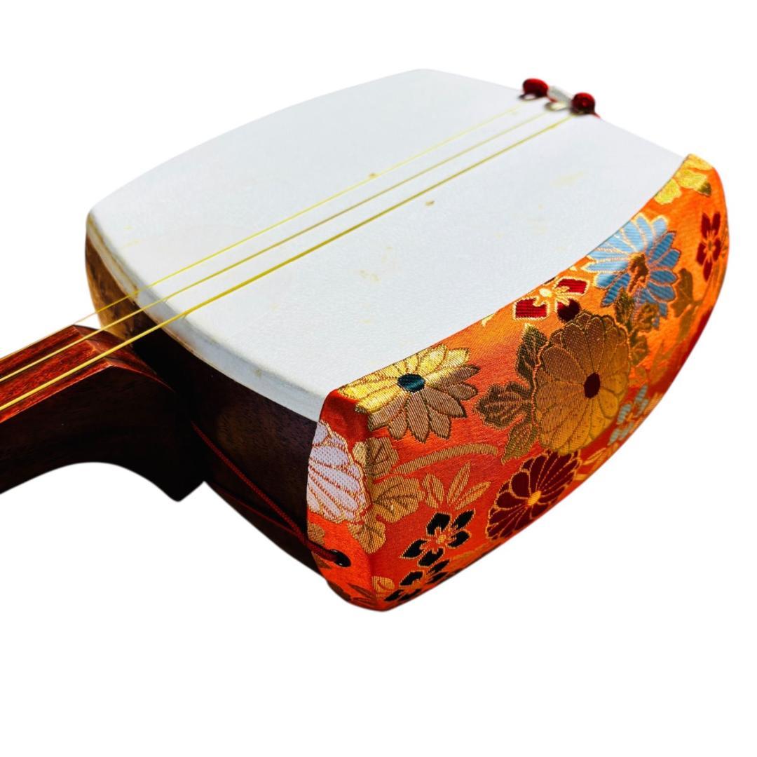 津軽三味線 太棹 本体 ハードケース付き バチ・弦付属